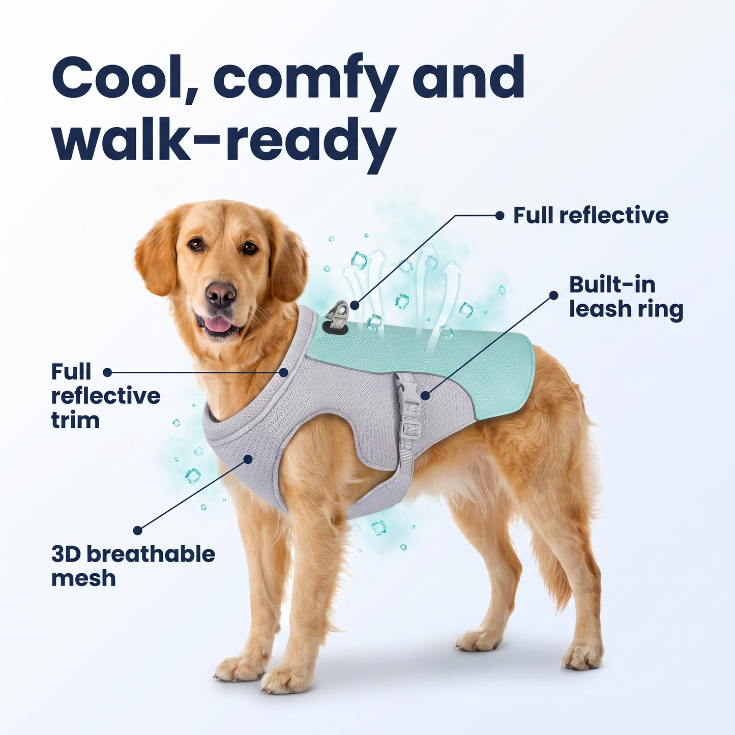 TheCalmPaw™ | Cooling Comfort Dog Vest
