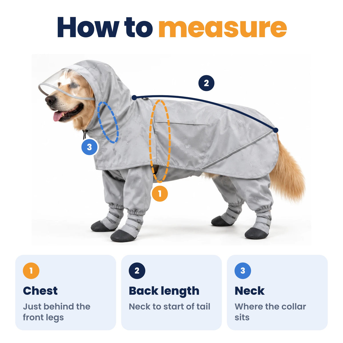 TheCalmPaw™ | RainGuard Full-Body Dog Raincoat